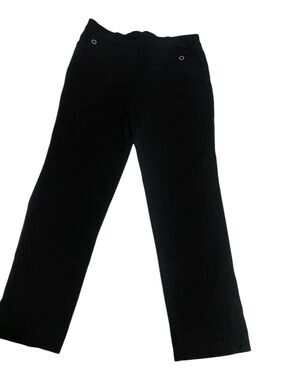 Counterparts Black Straight-Leg Dress Pants